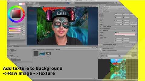 Unity Background Changer | automatic chroma key in Unity without a physical green screen