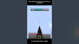 Cuantos bloques son necesarios para dejarte a medio corazón? #minecraft