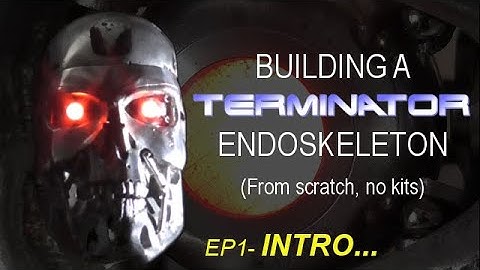 Building a working Terminator T-800 endoskeleton (introduction)