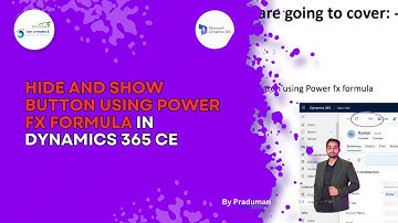 Hide & Show Buttons in Dynamics 365 CE Using Power Fx | No Code ButtonVisibility Control 