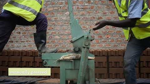 How Its Made - Interlocking Stabilised Soil Block (ISSB)