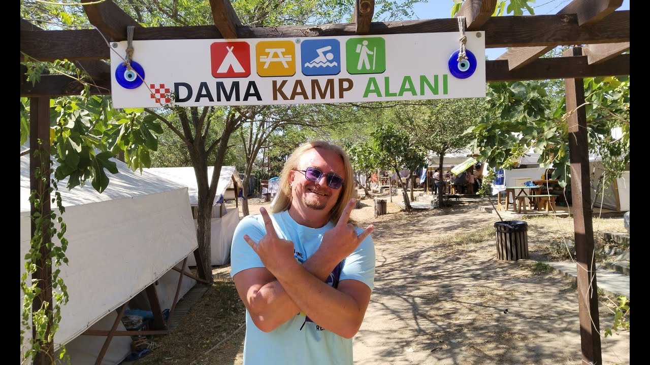 Saros körfezinde kamp