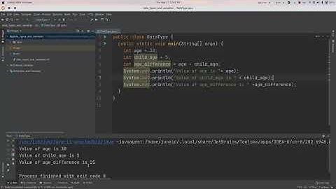 Java Programming: L5 - Data Types and Variables Part-2 (in Rohingya)