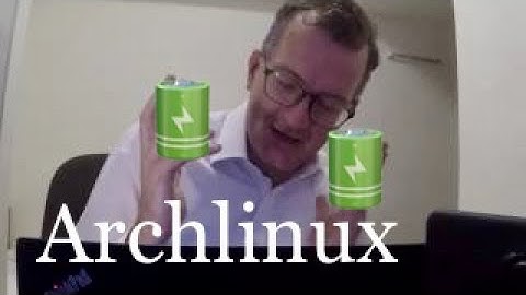 Extending your battery life on Archlinux