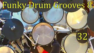Funky Drum Grooves 8 Pattern 32