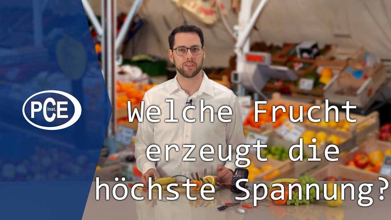 Mit Obst Strom erzeugen: Welche Frucht erzeugt die höchste ...