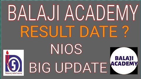 NIOS Result 2021 Oct -Nov Declare | NIOS Result Update 2021| NIOS Result Kab Aayega | NIOS Update