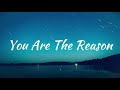 You Are The Reason - Calum Scott (Lyric Video)