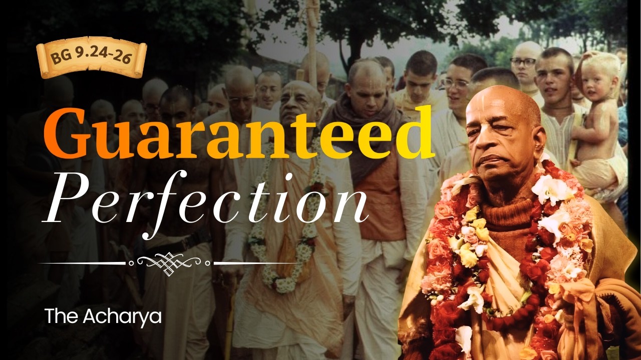 Guaranteed Perfection| BG 9.24-26 | New York, US | Srila Prabhupada