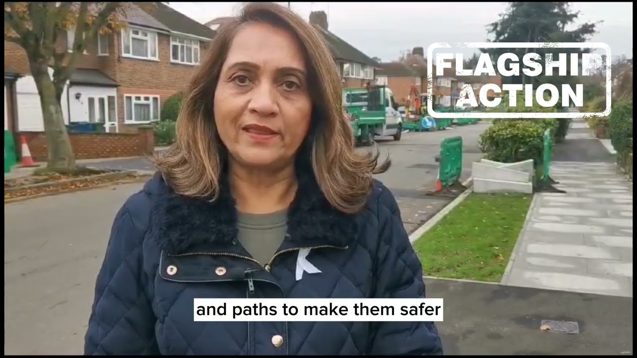 Resurfacing footways and paths