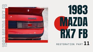 1983 MAZDA Rx7 FB - Τελική ευθεία συναρμολόγησης - ΜΕΡΟΣ 'Α