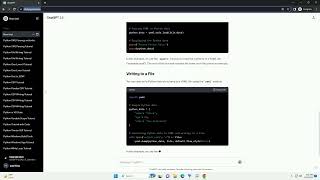 python yaml standard library