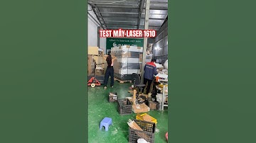 Test Máy cắt laser 1610 Hai Đầu cắt Xốp Nỉ Vải Gỗ Đồ Mầm Non Trang Trí