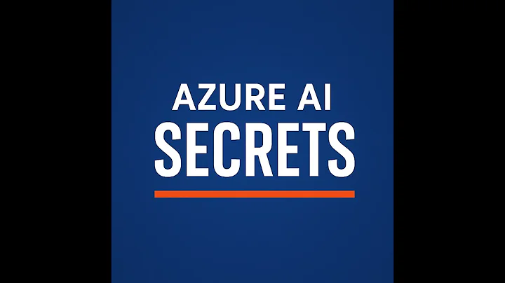 AI 102   Refresher Azure AI Architectural Constraints and Secrets