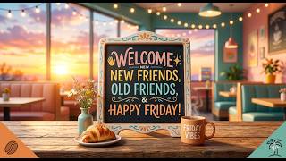 Welcome New Friends, Old Friends &amp; Happy Friday! 🖐️✨#ellensmile #realtalk #community