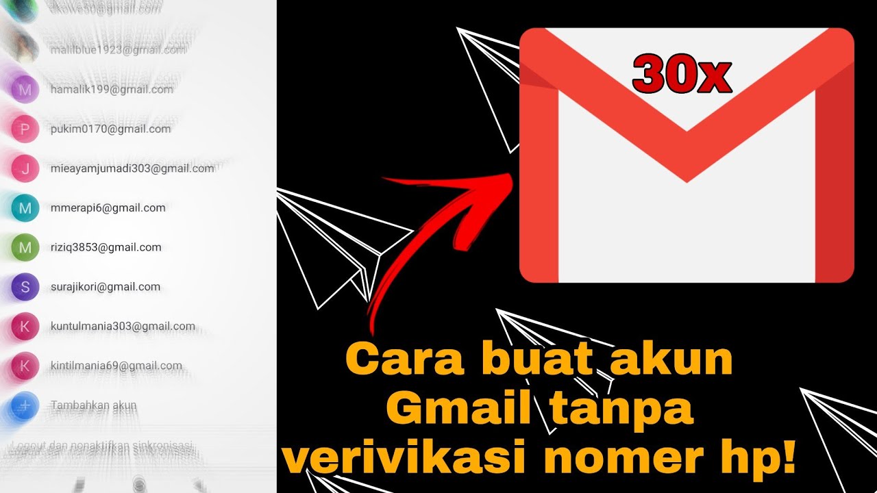 Cara Buat Akun Gmail Tanpa No Hp YouTube Cara buat akun gmail tanpa no hp youtube