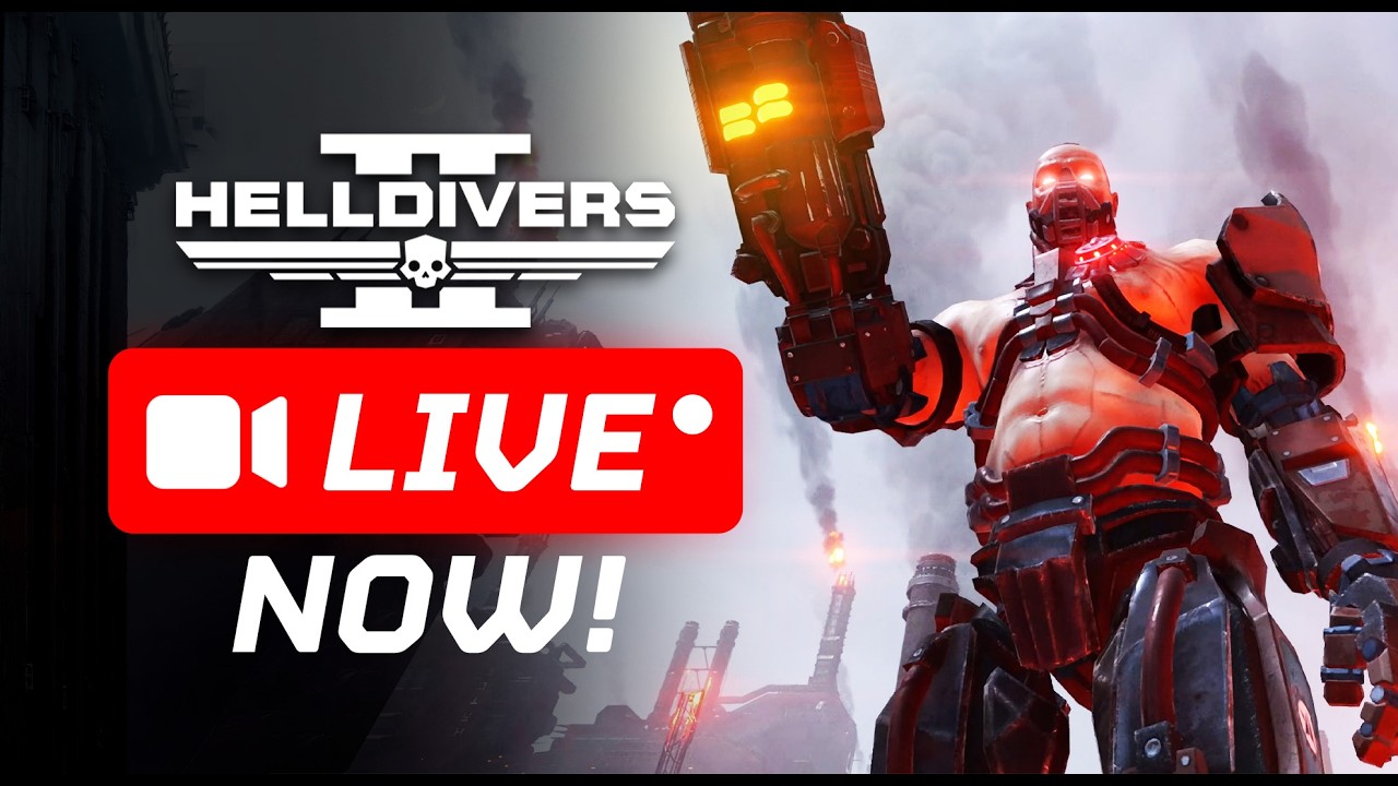 Helldivers 2 - Repelling Bots on Varylia 5