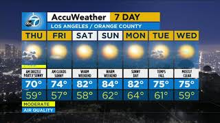 FORECAST VIDEO: Cool, drizzly conditions Thursday across SoCal | ABC7