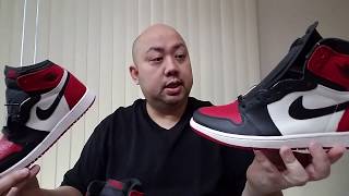 jordan 1 bred toe grade school