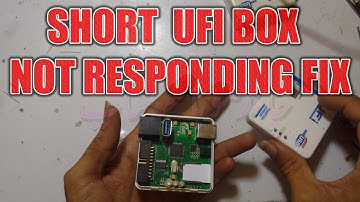 UFI BOX NOT RESPONDING ON COMPUTER UFI BOX NOT DETECTING EMMC 100% SOLUTION