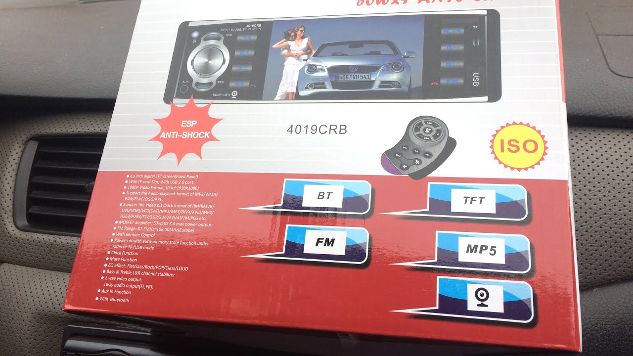 Автомагнитола Pioneer 4019 crb достойная Китайская магнитола за ...