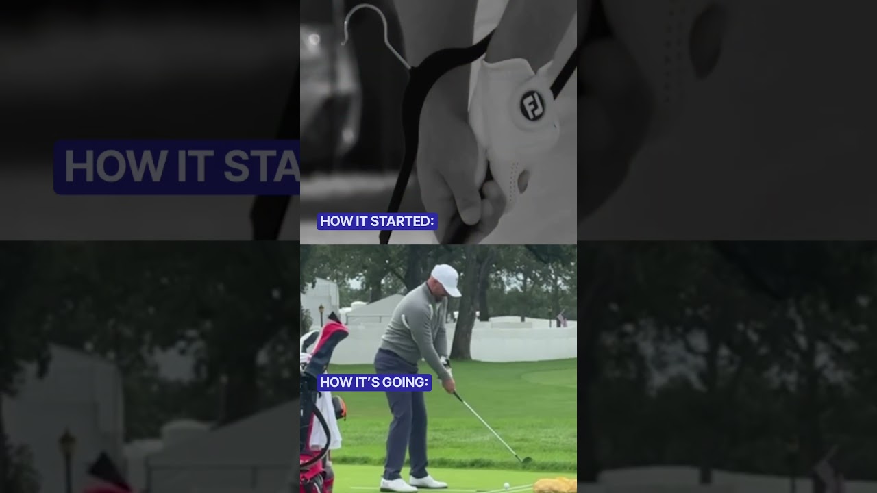 We finally got our answer to what was next for Wyndham Clark on the range 👀
