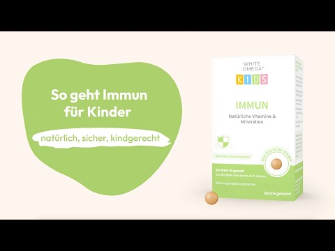 WHITE OMEGA® Kids Immun Kapseln - video from Cellavent