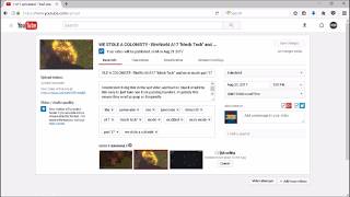I Can'T Upload Thumbnails Anymore