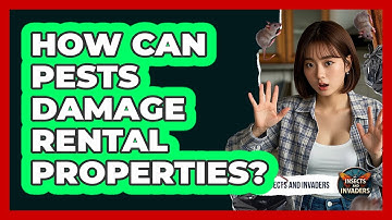 How Can Pests Damage Rental Properties? - Insects and Invaders