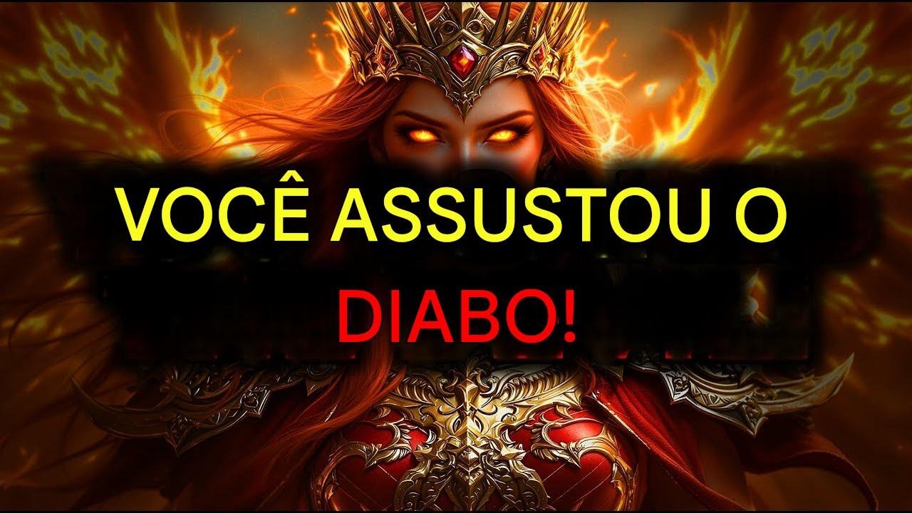 ESCOLHIDO, ATÉ O DIABO ESCOLHEU VOCÊ - NINGUÉM NUNCA FOI TÃO BRAVO! 😈🔥