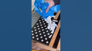 Challenge Coin Display #thinredline #thinblueline #challengecoin #display #woodworking