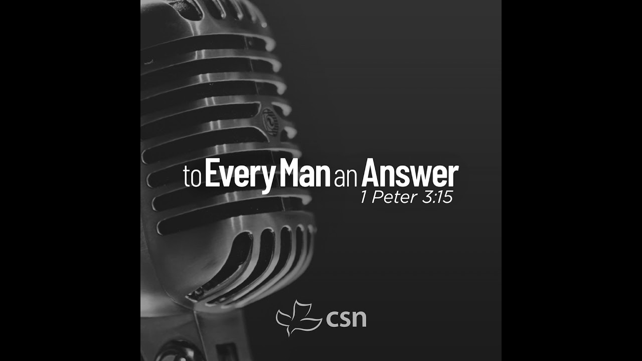 To Every Man an Answer 11/7/2025
