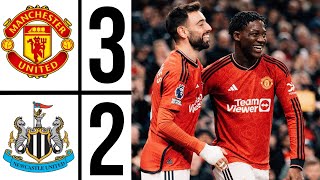 newcastle vs man utd (2:3) | Manchester United vs Newcastle United (3-2) premier league 2024