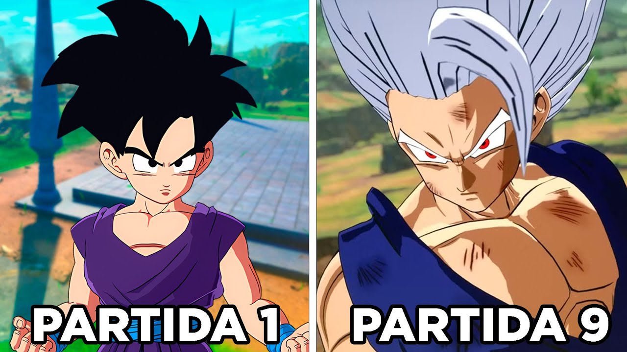 A CADA VITORIA O GOHAN EVOLUI NO DRAGON BALL SPARKING ZERO