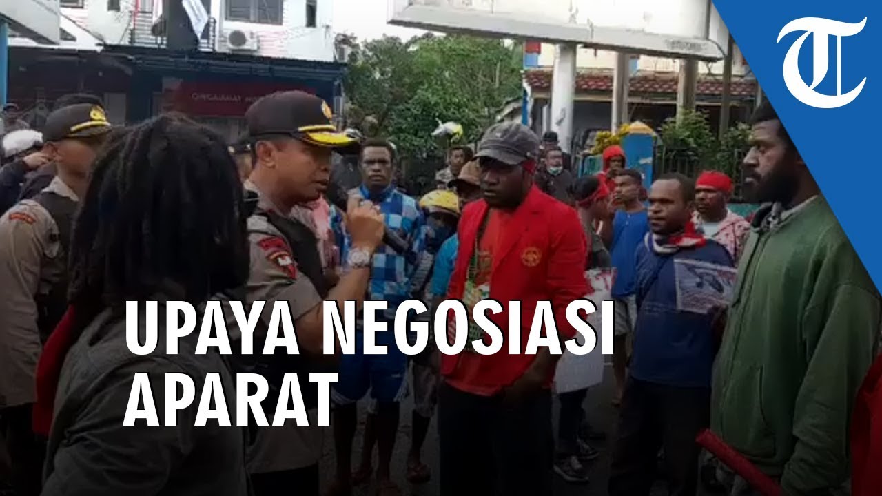 Kerusuhan di Manokwari, Upaya Pertemuan Massa dan Aparat Gagal, Demonstran Lakukan Penyerangan