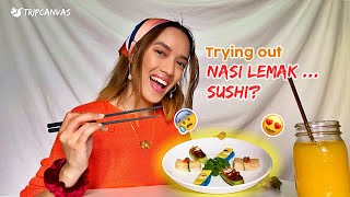 Jom Makan-Makan EP 1: Nasi Lemak Sushi in Kuala Lumpur?! screenshot 1