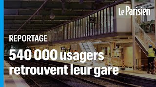 « Elle est belle » : après 8 mois de travaux, le gare RER Saint-Michel reprend enfin du service