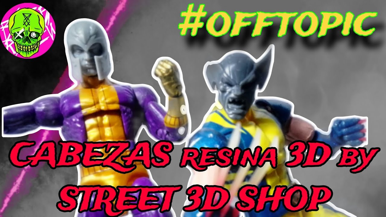 CABEZAS RESINA 3D SHOP BY 