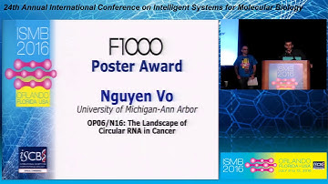 Closing Awards - Special Presentations - ISMB 2016