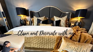CLEAN AND DECORATE WITH ME PRIMARY BEDROOM | MASTER BATH GOALS