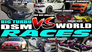 TURBO DSM VS 9XXWHP HELLCAT REDEYE TURBO CAMARO G80 M3 TURBO HONDA COBALT SS GT500 ZL1 COBRA