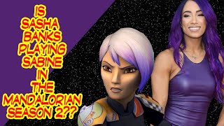 SASHA BANKS JOINS THE CAST OF THE MANDALORIAN SEASON 2