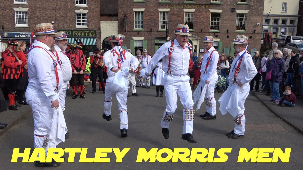 Hartley Morris Men "Valentine" on the Ironbridge during Coalport & Ironbridge Tour 2024