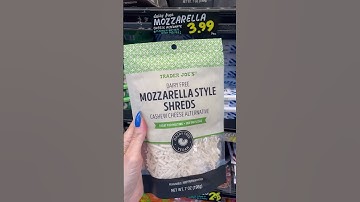 Trader Joe’s Vegan: TJ’s has all the plant-based cheeses including dairy-free feta and Boursin!
