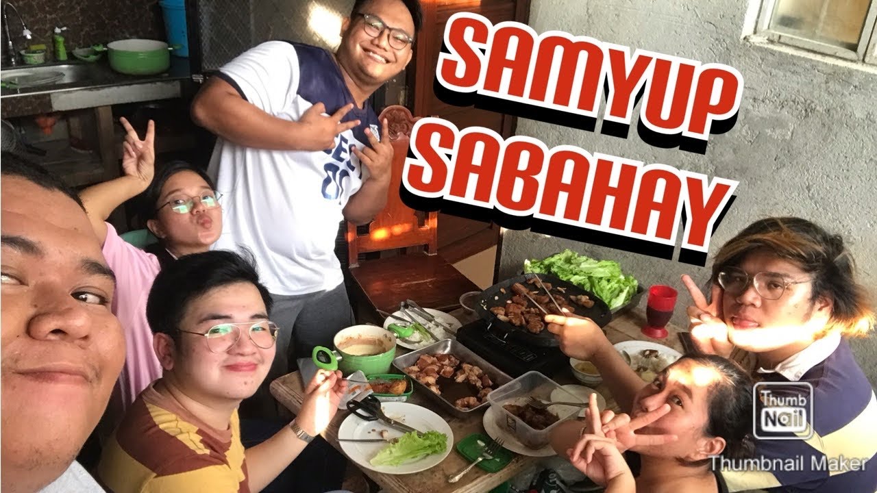 OUR FIRST SAMGYUPSAL AFTER 6 MONTHS - Mark James Macapagal / Philippines