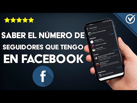 Cómo saber el número de seguidores que tengo en FACEBOOK - Administrar perfil