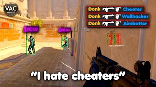 The Cheater Hunter: He only CHEAT when forced! (apparently)