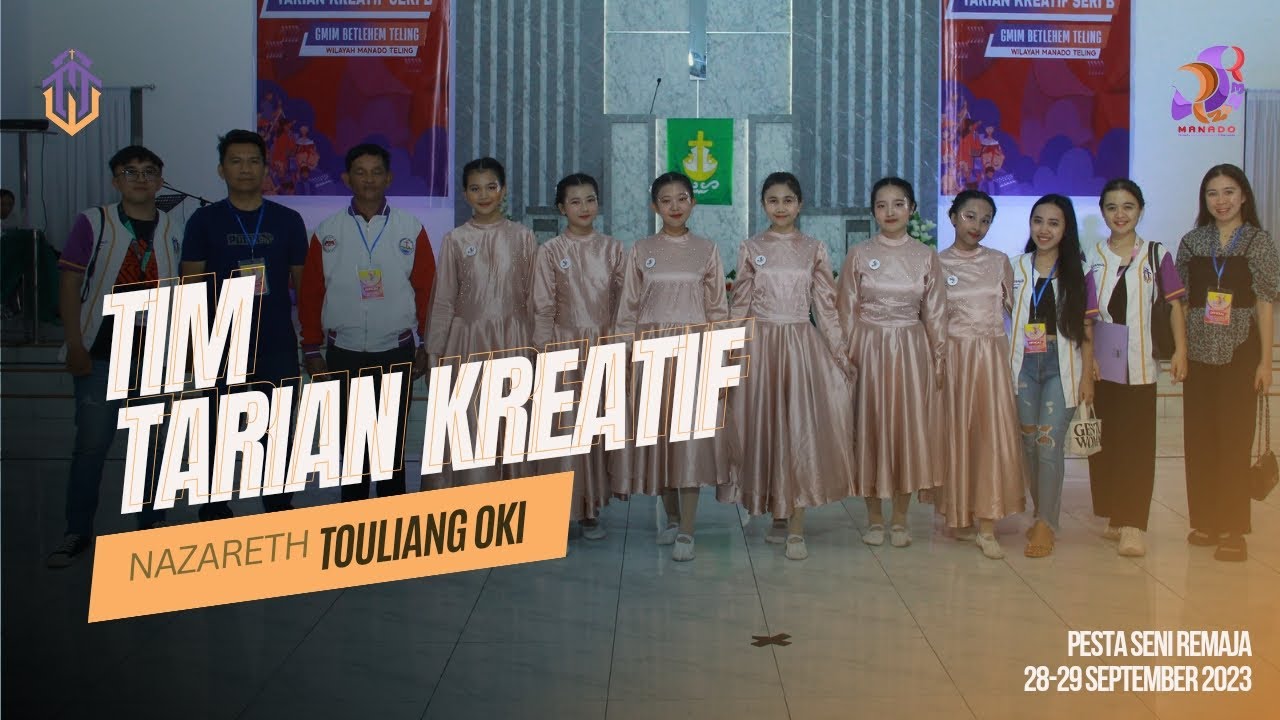 Tim Tarian Kreatif GMIM Nazareth Touliang Oki - PSR 2023