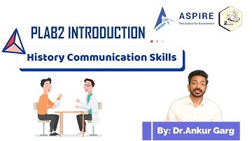 PLAB2 Introduction - History communication skills | PLAB2
