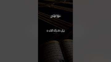 الشيخ ماهر المعيقلي - سورة الرحمن 